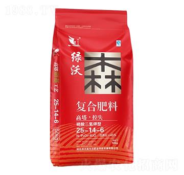 磷酸二氫鉀型復合肥料25-14-6-綠沃森