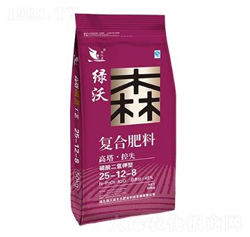 磷酸二氫鉀型復合肥料25-12-8-綠沃森